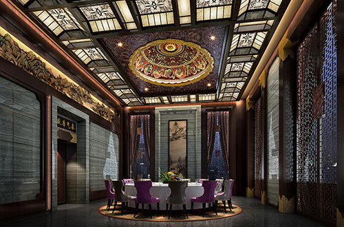 铜川低调奢华的新中式酒店设计效果图