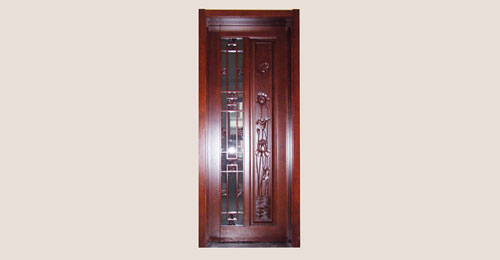 铜川卧室门选红木门中式风格还是白色好